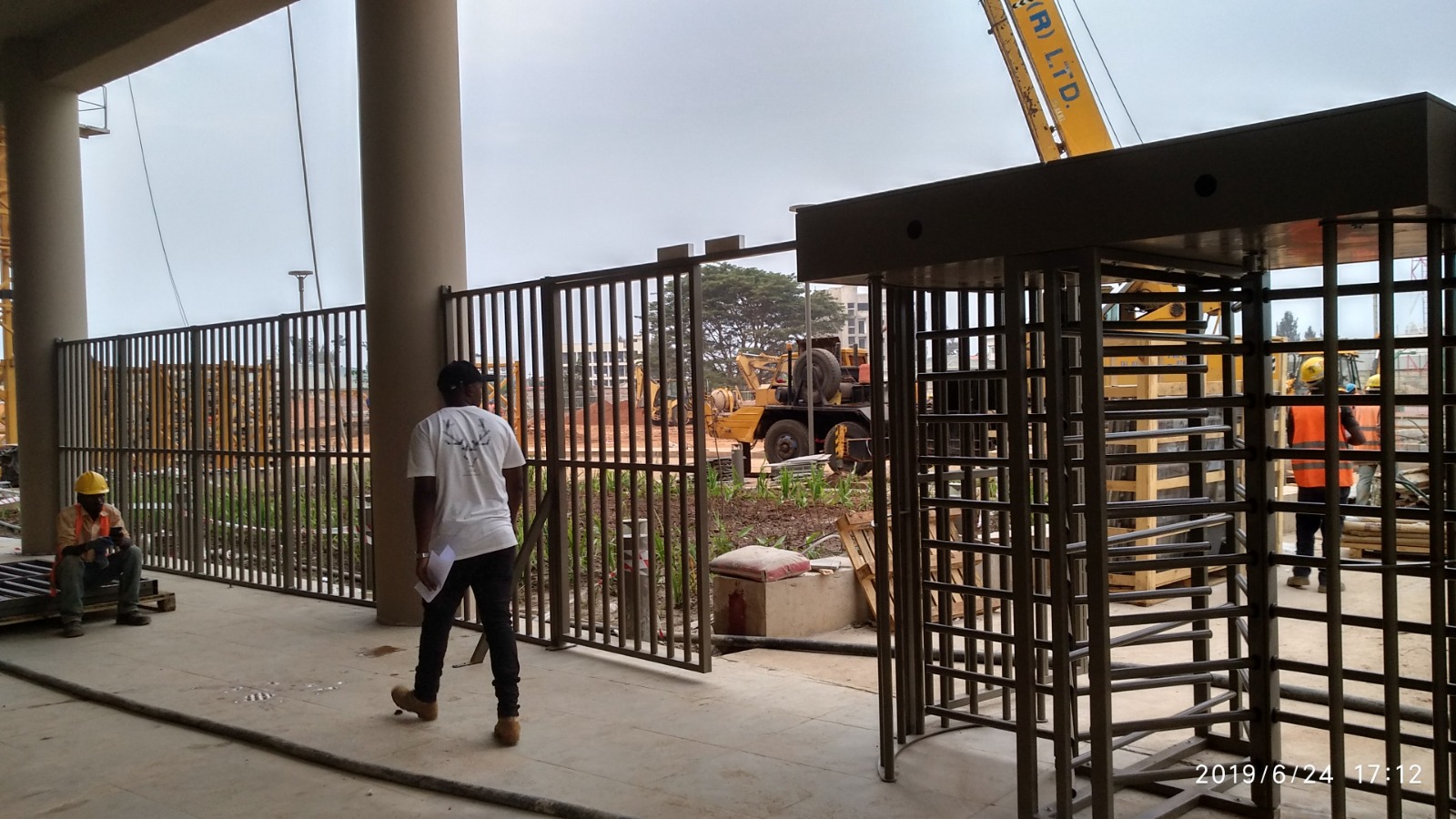 Kigali Arena Stadium Turnstile Project